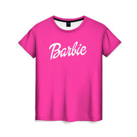 Женская футболка 3D с принтом Барби в Новосибирске, 100% полиэфир ( синтетическое хлопкоподобное полотно) | прямой крой, круглый вырез горловины, длина до линии бедер | badgirl | barbie | beach party | beaches | bride | crew | girl | girlfriends | henparty | pink | power | princess | real girls | superbride | team | девичник | для влюбленных | для подруг | замуж | море | невеста | отдых | пляж | пляжная вечеринка | подру
