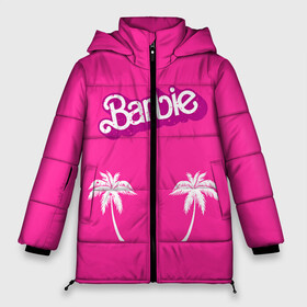 Женская зимняя куртка 3D с принтом Barbie пальмы в Новосибирске, верх — 100% полиэстер; подкладка — 100% полиэстер; утеплитель — 100% полиэстер | длина ниже бедра, силуэт Оверсайз. Есть воротник-стойка, отстегивающийся капюшон и ветрозащитная планка. 

Боковые карманы с листочкой на кнопках и внутренний карман на молнии | badgirl | barbie | beach party | beaches | bride | crew | girl | girlfriends | henparty | pink | power | princess | real girls | superbride | team | девичник | для влюбленных | для подруг | замуж | море | невеста | отдых | пляж | пляжная вечеринка | подру
