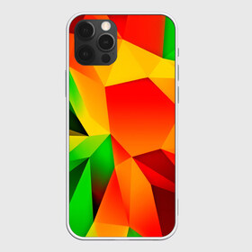 Чехол для iPhone 12 Pro Max с принтом Mirror abstract в Новосибирске, Силикон |  | abstraction | абстракция | геометрия | грани | полигоны | сочетания | текстура    | треугольники