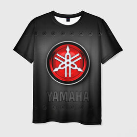 Мужская футболка 3D с принтом Yamaha в Новосибирске, 100% полиэфир | прямой крой, круглый вырез горловины, длина до линии бедер | beautiful | brand | car | girl | japanese | logo | motorcycle | mountains | nature | sign | sports | white | yamaha | автомобиль | знак | логотип | марка | мотоцикл | ямаха | японская
