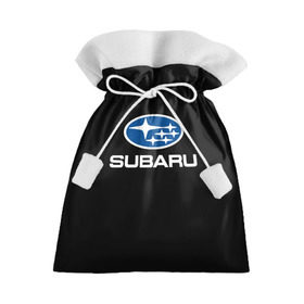 Подарочный 3D мешок с принтом Subaru в Новосибирске, 100% полиэстер | Размер: 29*39 см | Тематика изображения на принте: subaru | автомобиль | марка | машина | субару