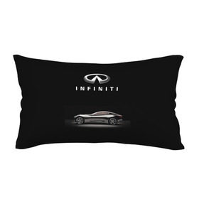 Подушка 3D антистресс с принтом Infiniti в Новосибирске, наволочка — 100% полиэстер, наполнитель — вспененный полистирол | состоит из подушки и наволочки на молнии | авто | инфинити | марка | машина