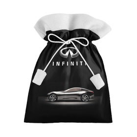 Подарочный 3D мешок с принтом Infiniti в Новосибирске, 100% полиэстер | Размер: 29*39 см | Тематика изображения на принте: авто | инфинити | марка | машина