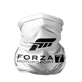 Бандана-труба 3D с принтом FORZA 7 в Новосибирске, 100% полиэстер, ткань с особыми свойствами — Activecool | плотность 150‒180 г/м2; хорошо тянется, но сохраняет форму | car | crew | dirt | flatout | grid | need | nfs | race | speed | гонки | машина | скорость