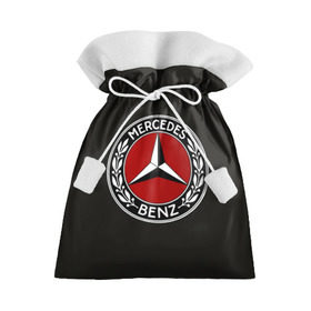 Подарочный 3D мешок с принтом Mercedes-Benz в Новосибирске, 100% полиэстер | Размер: 29*39 см | car | germany | logo | make | mercedes benz | автомобиль | германия | логотип | марка | мерседес бенц