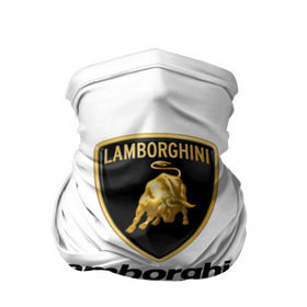 Бандана-труба 3D с принтом Lamborghini в Новосибирске, 100% полиэстер, ткань с особыми свойствами — Activecool | плотность 150‒180 г/м2; хорошо тянется, но сохраняет форму | авто | ламборджини | марка | машина