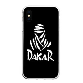 Чехол для iPhone XS Max матовый с принтом Dakar в Новосибирске, Силикон | Область печати: задняя сторона чехла, без боковых панелей | Тематика изображения на принте: dakar | desert | logo | race | rally | sign | гонки | дакар | знак | логотип | пустыня | ралли