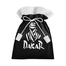 Подарочный 3D мешок с принтом Dakar в Новосибирске, 100% полиэстер | Размер: 29*39 см | Тематика изображения на принте: dakar | desert | logo | race | rally | sign | гонки | дакар | знак | логотип | пустыня | ралли