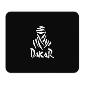 Коврик прямоугольный с принтом Dakar в Новосибирске, натуральный каучук | размер 230 х 185 мм; запечатка лицевой стороны | Тематика изображения на принте: dakar | desert | logo | race | rally | sign | гонки | дакар | знак | логотип | пустыня | ралли
