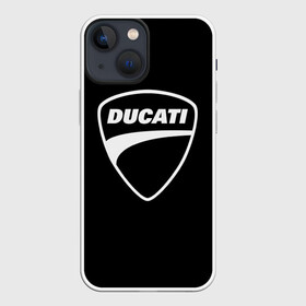 Чехол для iPhone 13 mini с принтом Ducati в Новосибирске,  |  | авто | дукати | марка | машина