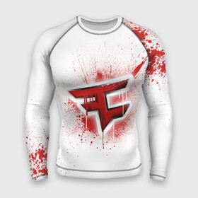 Мужской рашгард 3D с принтом cs:go   FaZe clan (White collection) в Новосибирске,  |  | Тематика изображения на принте: cs go | faze | white | кс го | фейз