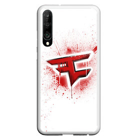 Чехол для Honor P30 с принтом csgo - FaZe clan (White collection) в Новосибирске, Силикон | Область печати: задняя сторона чехла, без боковых панелей | Тематика изображения на принте: cs go | faze | white | кс го | фейз