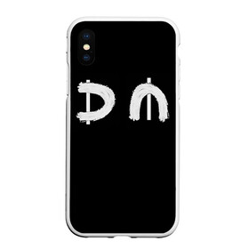 Чехол для iPhone XS Max матовый с принтом Depeche mode в Новосибирске, Силикон | Область печати: задняя сторона чехла, без боковых панелей | Тематика изображения на принте: альтернативный рок | вестник моды | винс кларк | депеш мод | депешмод | дэйв гаан | индастриал рок | мартин гор | синти поп | электроник рок | энди флетчер