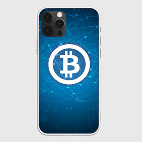 Чехол для iPhone 12 Pro с принтом Bitcoin Blue - Биткоин в Новосибирске, силикон | область печати: задняя сторона чехла, без боковых панелей | bitcoin | ethereum | litecoin | биткоин | интернет | крипта | криптовалюта | лайткоин | майнинг | технологии | эфир