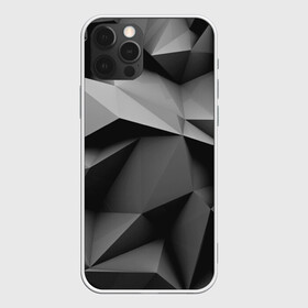 Чехол для iPhone 12 Pro Max с принтом Gray abstraction в Новосибирске, Силикон |  | abstract | abstraction | грань | краски | линии | ребро | текстура