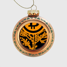 Стеклянный ёлочный шар с принтом Bitcoin Tree - Дерево Биткоин в Новосибирске, Стекло | Диаметр: 80 мм | Тематика изображения на принте: bitcoin | blockchain | tree | биткоин | блокчейн | валюта | деньги | дерево | крипто | криптовалюта | майнинг | технологии