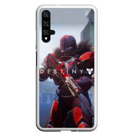 Чехол для Honor 20 с принтом Destiny в Новосибирске, Силикон | Область печати: задняя сторона чехла, без боковых панелей | destiny | destiny 2 | space | дестени | космос