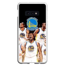 Чехол для Samsung S10E с принтом Golden State Warriors 5 в Новосибирске, Силикон | Область печати: задняя сторона чехла, без боковых панелей | draymond green | golden state warriors | klay thompson | nba | stephen curry | голден стэйт уорриорз | дрэймонд грин | клей томпсон | стефен карри