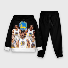 Детский костюм 3D (с толстовкой) с принтом Golden State Warriors 5 в Новосибирске,  |  | draymond green | golden state warriors | klay thompson | nba | stephen curry | голден стэйт уорриорз | дрэймонд грин | клей томпсон | стефен карри