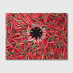 Альбом для рисования с принтом Red Hot Chili Peppers в Новосибирске, 100% бумага
 | матовая бумага, плотность 200 мг. | red hot chili peppers | rock | рок