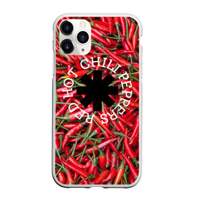 Чехол для iPhone 11 Pro матовый с принтом Red Hot Chili Peppers в Новосибирске, Силикон |  | red hot chili peppers | rock | рок