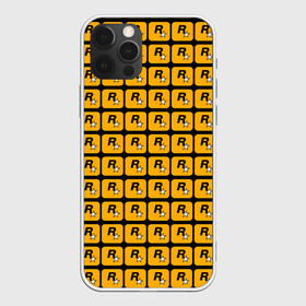Чехол для iPhone 12 Pro с принтом Rockstar в Новосибирске, силикон | область печати: задняя сторона чехла, без боковых панелей | auto | dead | grand | gta | red | redemption | theft | гта | рокстар