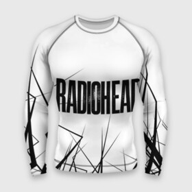 Мужской рашгард 3D с принтом Radiohead 5 в Новосибирске,  |  | Тематика изображения на принте: radiohead | радиохэд | том йорк