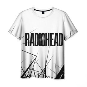 Мужская футболка 3D с принтом Radiohead 5 в Новосибирске, 100% полиэфир | прямой крой, круглый вырез горловины, длина до линии бедер | radiohead | радиохэд | том йорк