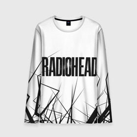 Мужской лонгслив 3D с принтом Radiohead 5 в Новосибирске, 100% полиэстер | длинные рукава, круглый вырез горловины, полуприлегающий силуэт | radiohead | радиохэд | том йорк