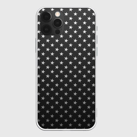 Чехол для iPhone 12 Pro Max с принтом Black Milk Stars Black в Новосибирске, Силикон |  | black | black milk | club | party | pattern | star | stars | вечеринка | геометрия | дизайн | звезда | звездная | звёзды | клуб | мода | путешествие | текстура | узор | чёрная