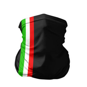 Бандана-труба 3D с принтом Black Milk Italiano в Новосибирске, 100% полиэстер, ткань с особыми свойствами — Activecool | плотность 150‒180 г/м2; хорошо тянется, но сохраняет форму | flag | italian | италия | итальянский | страна | страны | триколор | флаг