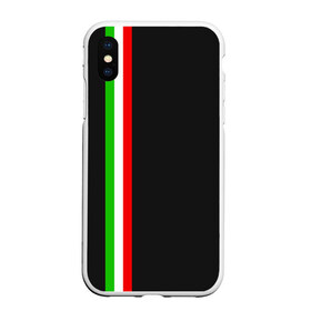 Чехол для iPhone XS Max матовый с принтом Black Milk Italiano в Новосибирске, Силикон | Область печати: задняя сторона чехла, без боковых панелей | flag | italian | италия | итальянский | страна | страны | триколор | флаг