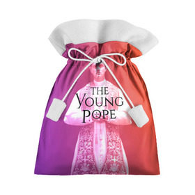 Подарочный 3D мешок с принтом The Young Pope в Новосибирске, 100% полиэстер | Размер: 29*39 см | young pope | джуд | лоу | молодой папа