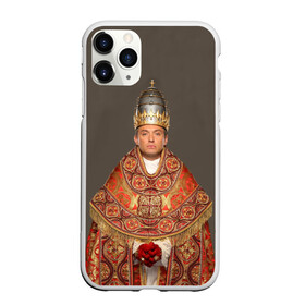 Чехол для iPhone 11 Pro матовый с принтом Молодой Папа в Новосибирске, Силикон |  | young pope | джуд | лоу | молодой папа