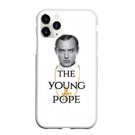 Чехол для iPhone 11 Pro матовый с принтом The Young Pope в Новосибирске, Силикон |  | young pope | джуд | лоу | молодой папа