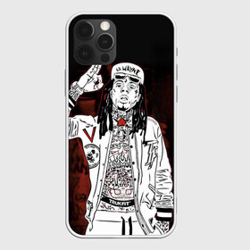 Чехол для iPhone 12 Pro Max с принтом Lil Wayne 3 в Новосибирске, Силикон |  | Тематика изображения на принте: lil wayne | rap | лил уэйн | рэп | хип хоп