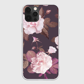 Чехол для iPhone 12 Pro Max с принтом Цветы в Новосибирске, Силикон |  | flowers | розы | цветы