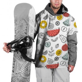 Накидка на куртку 3D с принтом Летний микс в Новосибирске, 100% полиэстер |  | Тематика изображения на принте: ананас | апельсин | арбуз | груша | еда | клубника | лето | листья | минимализм | персик | раскраска | фрукты | ягоды