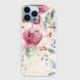 Чехол для iPhone 13 Pro Max с принтом Vintage Flovers в Новосибирске,  |  | beautiful | color | cute | flowers | nature | pattern | pink | purple | red | summer | vintage | yellow | жёлтое | красивое | красное | красота | милое | оранжевое | природа | цвет | цветы | яркое