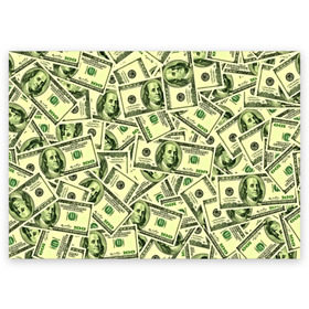 Поздравительная открытка с принтом Benjamin Franklin в Новосибирске, 100% бумага | плотность бумаги 280 г/м2, матовая, на обратной стороне линовка и место для марки
 | Тематика изображения на принте: 3d | benjamin franklin | америка | богатство | валюта | денежные купюры | деньги | доллар | зеленые | сша | текстуры