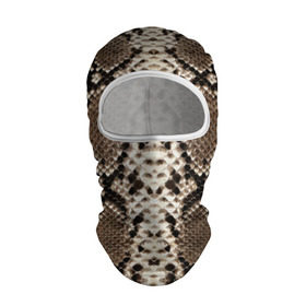 Балаклава 3D с принтом Питон в Новосибирске, 100% полиэстер, ткань с особыми свойствами — Activecool | плотность 150–180 г/м2; хорошо тянется, но при этом сохраняет форму. Закрывает шею, вокруг отверстия для глаз кайма. Единый размер | аллигатор | варан | игуана | кайман | кожа | крокодил | питон | ящерица