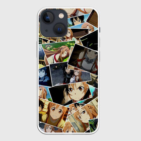 Чехол для iPhone 13 mini с принтом Воспоминания в Новосибирске,  |  | anime | sword art online | аниме | мастера меча онлайн