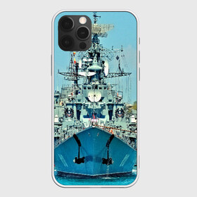 Чехол для iPhone 12 Pro Max с принтом Сторожевой корабль в Новосибирске, Силикон |  | 3d | море | севастополь | сторожевой корабль | судно | черноморский флот