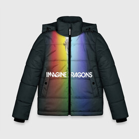 Зимняя куртка для мальчиков 3D с принтом Imagine Dragons в Новосибирске, ткань верха — 100% полиэстер; подклад — 100% полиэстер, утеплитель — 100% полиэстер | длина ниже бедра, удлиненная спинка, воротник стойка и отстегивающийся капюшон. Есть боковые карманы с листочкой на кнопках, утяжки по низу изделия и внутренний карман на молнии. 

Предусмотрены светоотражающий принт на спинке, радужный светоотражающий элемент на пуллере молнии и на резинке для утяжки | demons | evolve | mirrors | radioactive | драконы | космос | музыка | нло | ночь | поп | радуга | рок | свет