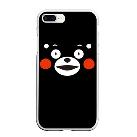 Чехол для iPhone 7Plus/8 Plus матовый с принтом Kumamon в Новосибирске, Силикон | Область печати: задняя сторона чехла, без боковых панелей | kumamon | во имя сатаны | во славу сатане | кумамон