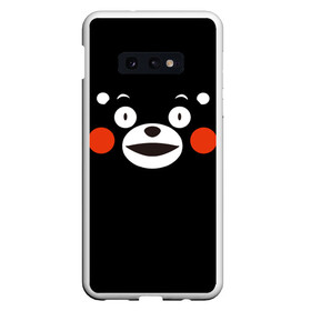 Чехол для Samsung S10E с принтом Kumamon в Новосибирске, Силикон | Область печати: задняя сторона чехла, без боковых панелей | Тематика изображения на принте: kumamon | во имя сатаны | во славу сатане | кумамон