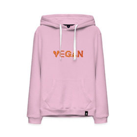 Мужская толстовка хлопок с принтом Vegan в Новосибирске, френч-терри, мягкий теплый начес внутри (100% хлопок) | карман-кенгуру, эластичные манжеты и нижняя кромка, капюшон с подкладом и шнурком | Тематика изображения на принте: green | vegan | yoga | бекон | веган | вегетарианец | вегетарианство | витамины | здоровье | зеленый | зож | йога | овощи | фрукты