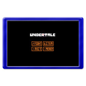 Магнит 45*70 с принтом Undertale в Новосибирске, Пластик | Размер: 78*52 мм; Размер печати: 70*45 | undertale