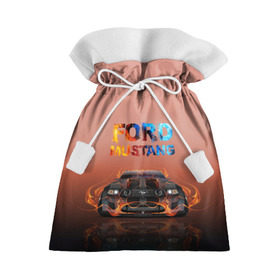 Подарочный 3D мешок с принтом Ford Mustang в Новосибирске, 100% полиэстер | Размер: 29*39 см | 50 лет | mach 1 | авто | автомобиль | блатн | иномарка | крутая | логотип | марка красивая | машина | мустанг | надпись | пацанский таз | седан | тачила | тачка | форд | эмблема