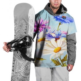 Накидка на куртку 3D с принтом Flowers в Новосибирске, 100% полиэстер |  | 3d | fashion flower | flower | pattern | другие | красивые цветы | красные | прикольные | природа | розы | текстуры | цветочки | цветы